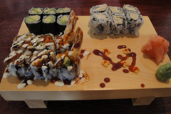 Avocado, Spicy Tuna & Vegas rolls