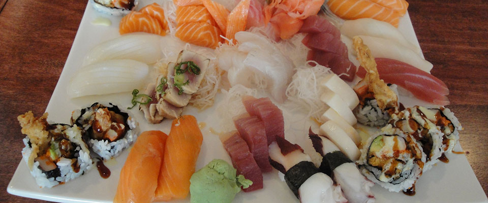 Sushi bar at Sumo